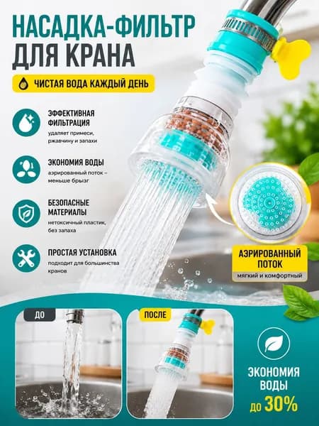 смеситель для душа, удлинитель, фильтр с защитой от брызг