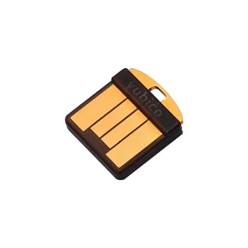 YubiKey 5 Nano USBA аппаратный ключ безопасности, FIDO2/U2F, защита аккаунтов, компактный размер