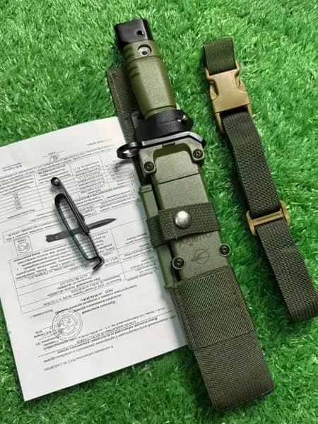 Штык к винтовке Калашникова АК-12 (модель: SHNS-001), черный, репродукция