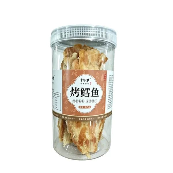 Сушеная треска 250г, белковый снек без масла