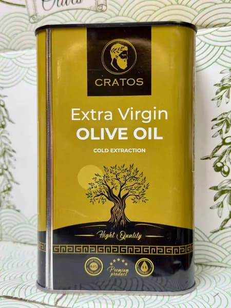 Оливковое масло C Extra Virgin GOLD нерафинированное первого холодного отжима 1л,Греция, жестяная банка