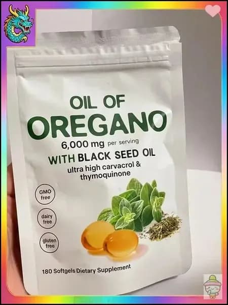 Мягкие капсулы с маслом орегано