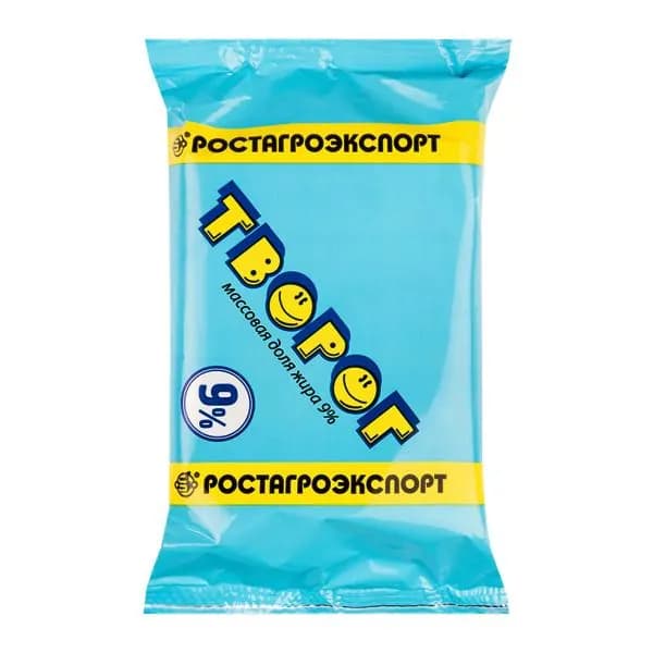 Творог Ростагроэкспорт мягкий 9% 180г