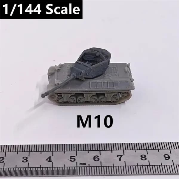 Миниатюрная модель танка в масштабе 1:144, изготовленная из смолы с помощью 3D-печати, Вторая мировая война, Великобритания, Франция, Италия, Польша, Япония, танки H39/Matilda/Churchill/Char B1