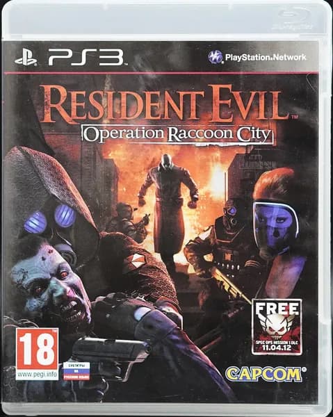 Игра Resident Evil: Operation Raccoon City PS3 Русские субтитры