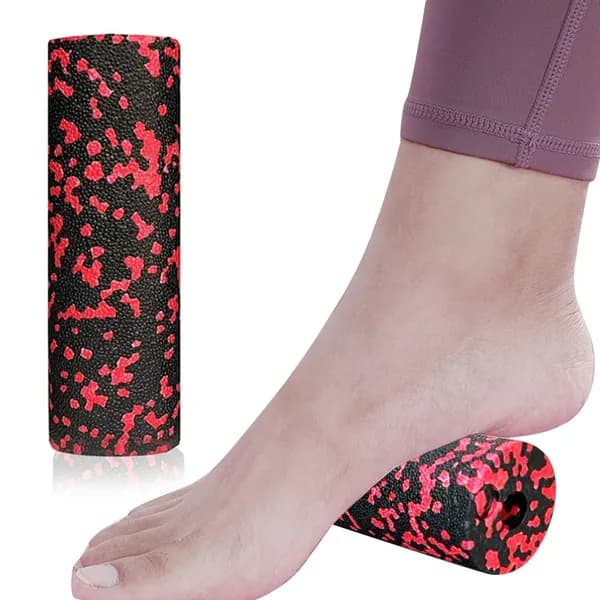 Мини-йога-валик из EPP, 15 5,3 см, черно-красный