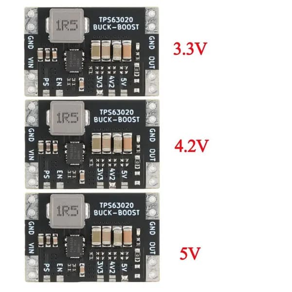 TPS63020 Аккумулятор USB Автоматический Повышающий Понижающий Модуль 5 В