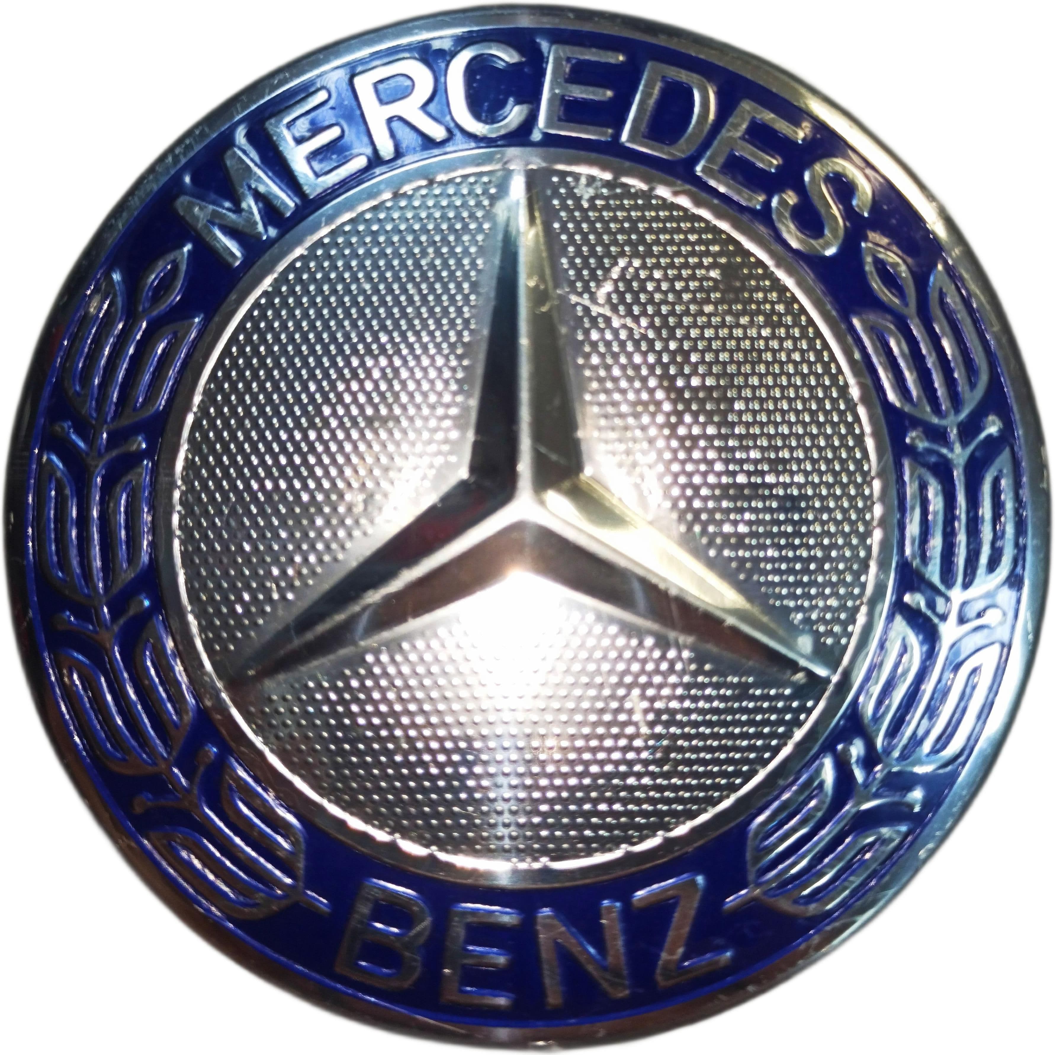 Колпачки синие цо дисков mercedes 75мм