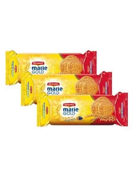 BRITANNIA MARIE GOLD(Печенье МАРИ ГОЛД 3шт x 89г )