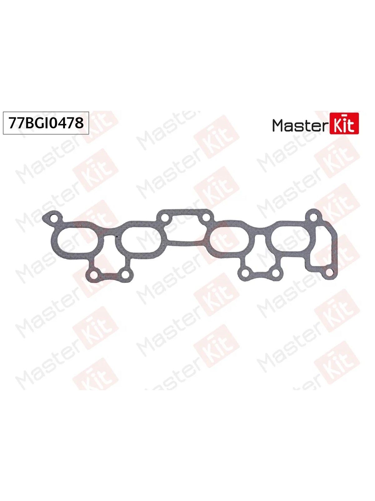 Пpокладка впускного коллектоpа Nissan ALMERA I (N15) GA14DE, MASTERKIT 77BGI0478