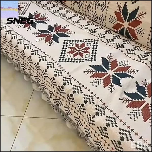 Покрывало SNEG CARPET, Хлопок с размерами: 180 см х 90 см