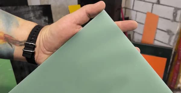 G10 натуральный, пластина 8x95x145 мм.