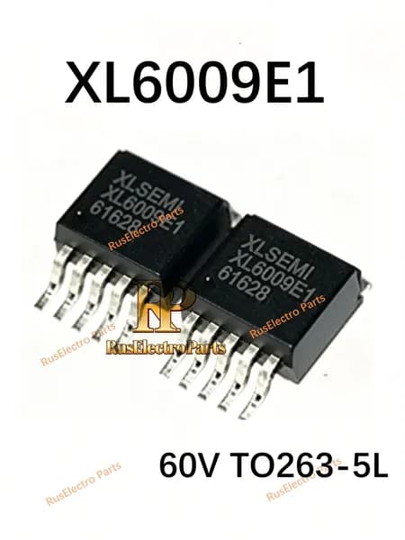 1 шт. XL6009E1, 60 В, корпус TO263-5L, модели XL6009