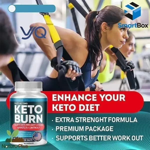 Keto BHB Капсулы для Похудения Быстрое Жиросжигание и Контроль Аппетита 60 капсул CO879