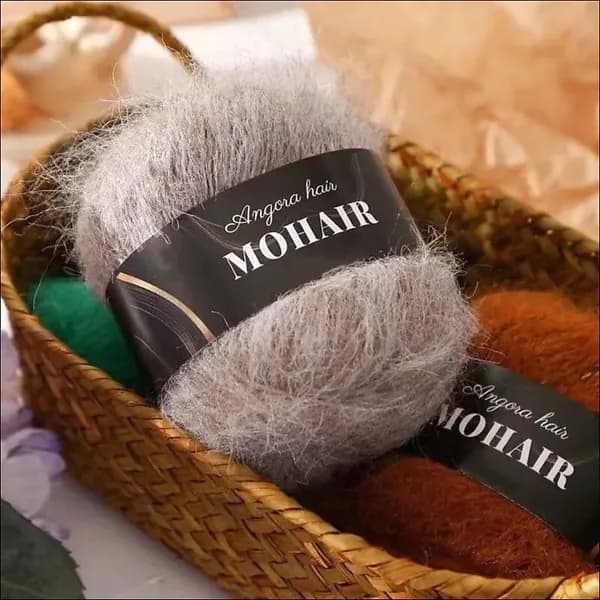 Пряжа из альпаки и мохера,для свитера ручной работы,сделай сам,1 кусок,25 г