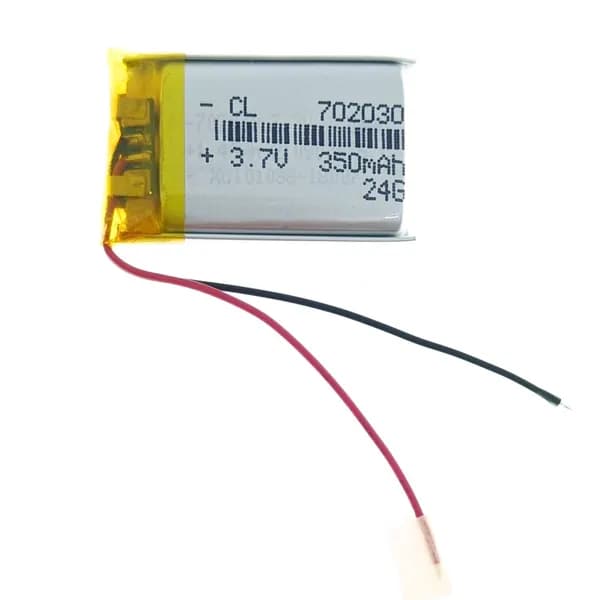 Универсальный аккумулятор 702030P, 350 mAh, 3.7 V