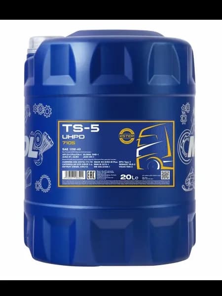 Масло моторное 7105 TS-5 UHPD 10W-40 20 л п синт