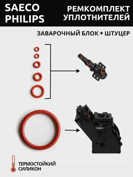 Ремкомплект для заварочного блока Philips Saeco