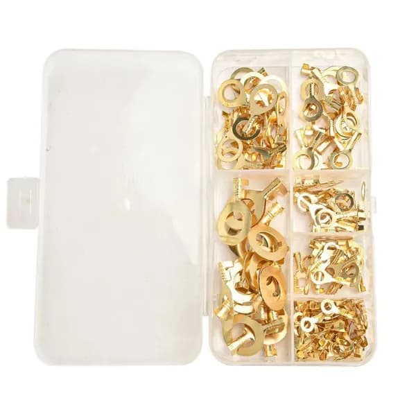 150 шт. кольцевой кабельный наконечник с кольцевым ушком для голого терминала M3-10