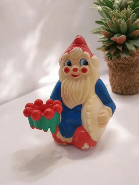 Винтажная игрушка "Гном", СССР, высота 5,7см