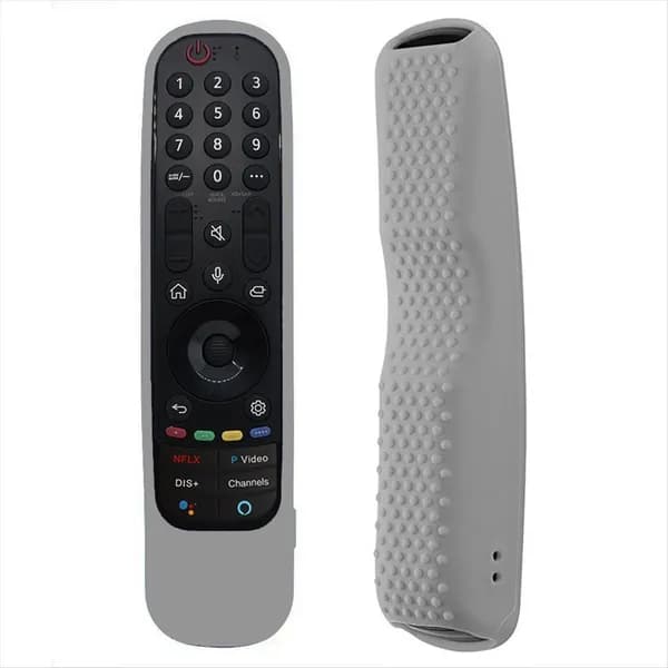 Силиконовый Чехол Для Пульта Дистанционного Управления LG Smart TV An-MR21 MR22, Серый