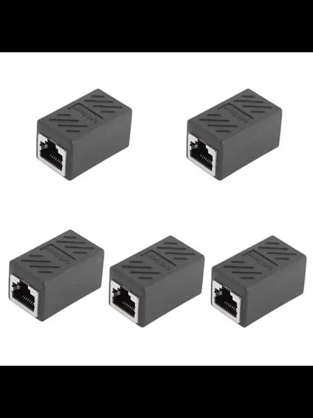5 шт. RJ45 CAT5 Коннектор-удлинитель
