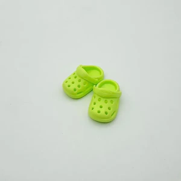 Милые пластиковые тапочки Crocs для кукол Лабубу 17 см и 10 см из хлопка, без куклы