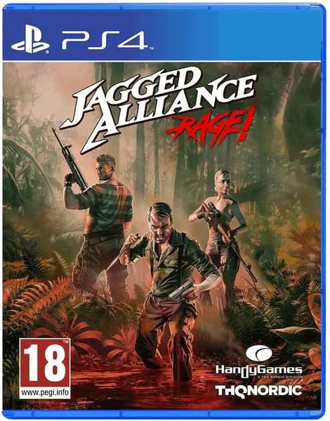 Игра Jagged Alliance: Rage! (русская версия) для PS4