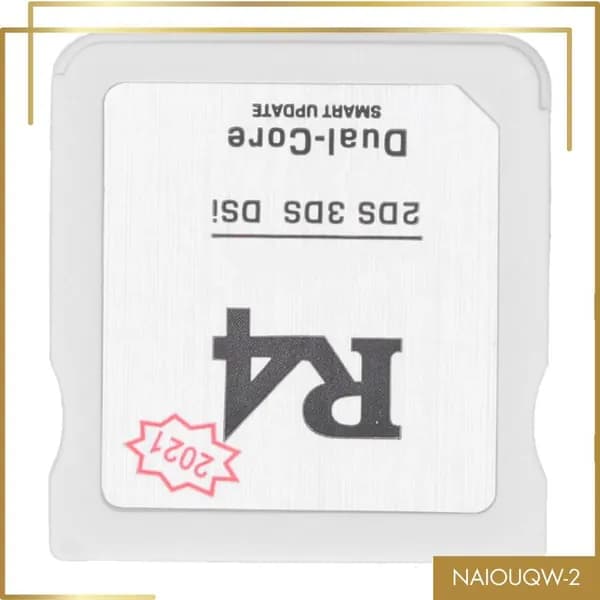 Game Controller Dual Core для R4 Card Replacement, поддержка любых карт памяти, для использования в консольных и портативных играх Серебряное яблоко Гонконга