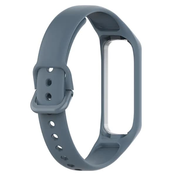Силиконовый ремешок для фитнес-браслета Samsung Galaxy Fit-E R375, серый