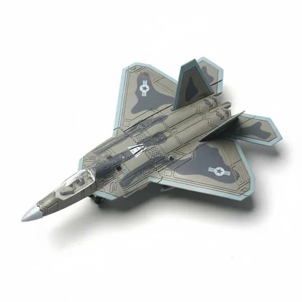 Сборная модель истребителя F-22 для мальчиков США F-22