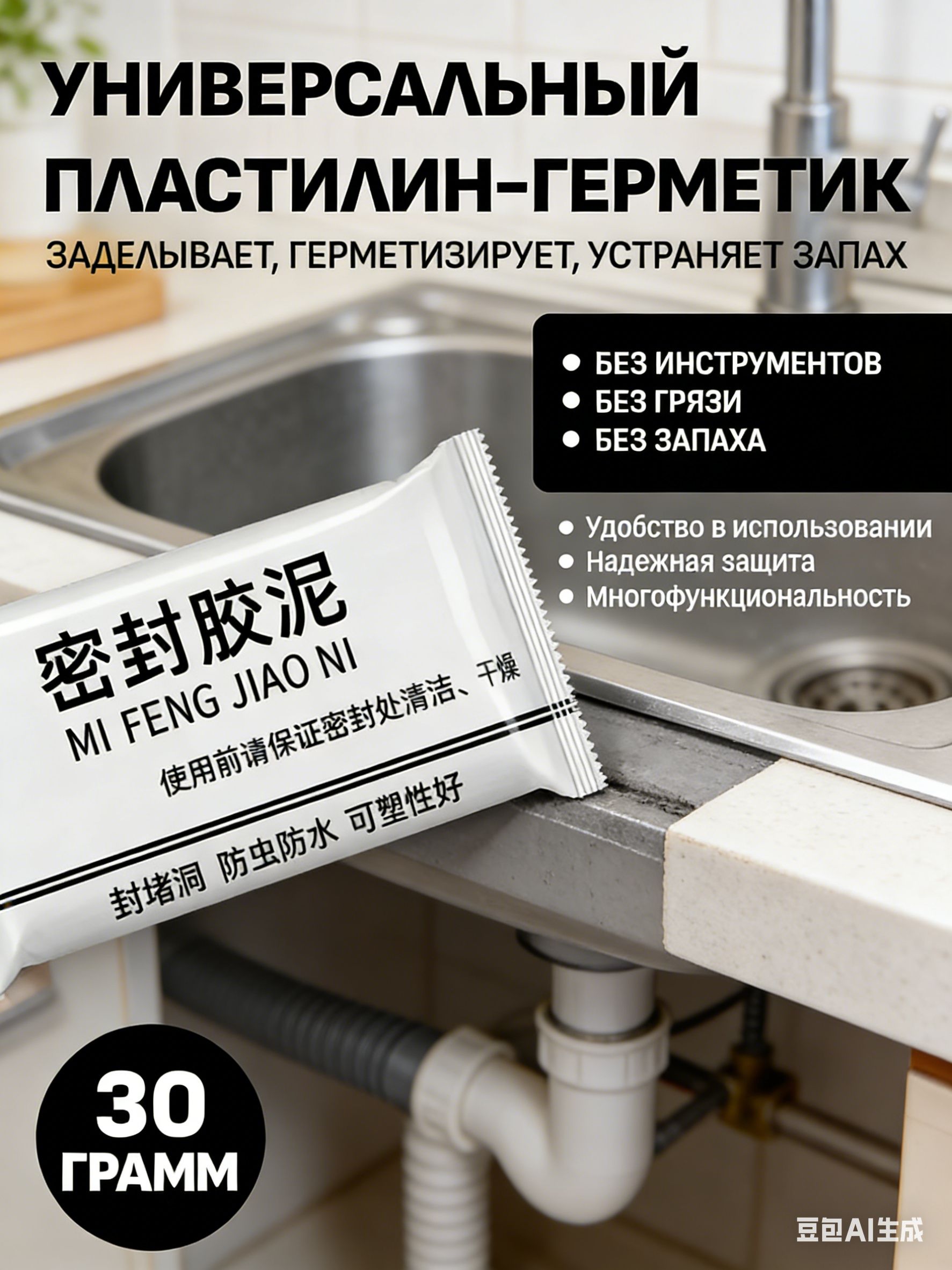 IMG Герметик автомобильный Готовый раствор, 1 шт.