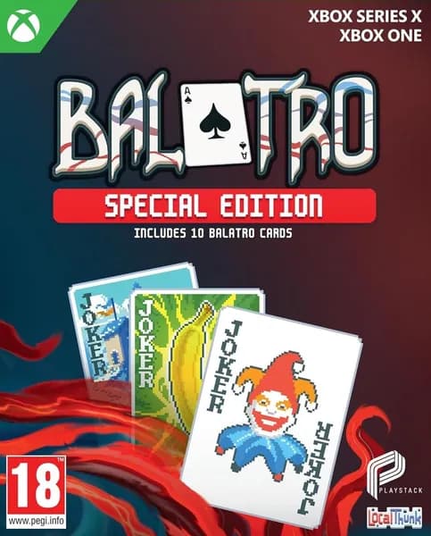 Игра Balatro Специальное издание (Special Edition) Xbox One, Series X Диск на Xbox