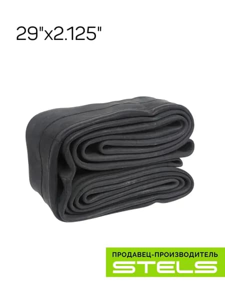 Велокамера 29 камера велосипедная STELS/NTG 29"x2.125" автониппель, с креплением к ободу, в индивидуальной упаковке
