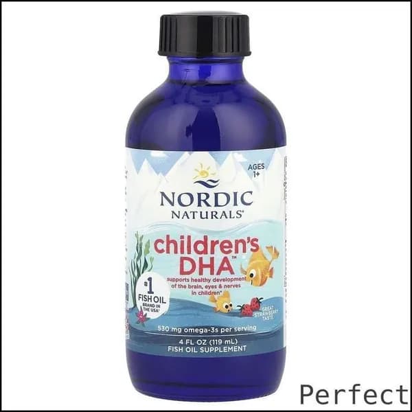 Nordic Naturals, омега-3 для детей 1-6 лет, 119мл, DHA 530мг Perfect