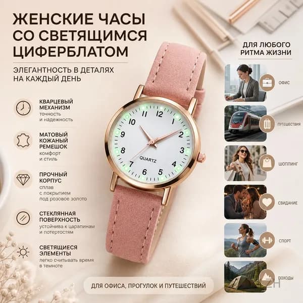 Часы наручные Кварцевые