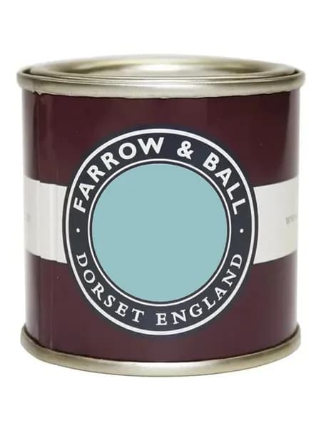 Краска для мебели и декора ультраматовая, меловая краска Farrow & Ball Estate Emulsion цвет 210 Blue Ground, 100 мл