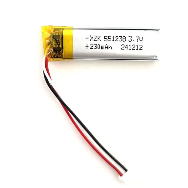 SHO-ME FHD-950 аккумулятор для видеорегистратора 3.7v 230mAh 3pin + разъем (фишка) коннектор на 3 провода (батарея на видеорегистратор универсальная) Терабайт Маркет