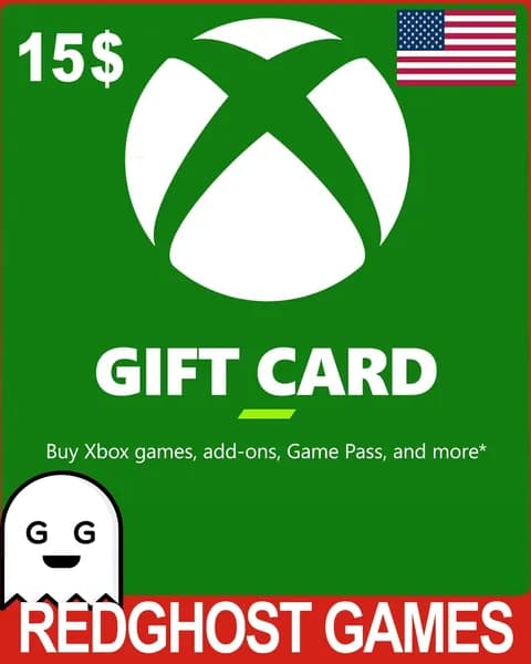 Карта оплаты для Xbox One/Series X S Xbox Live 15 долларов , цифровой ключ USA(США)