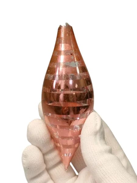 Советская ёлочная игрушка, Сосулька (серпантин),сделано в СССР.