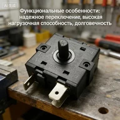 Универсальный электрический переключатель типа D (3-контактный)