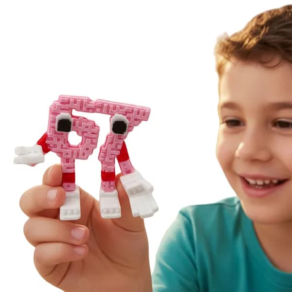Фигурка 3D-печати Steal a Brainrot SammyJandel, розовая, 70 65 30 мм, из PLA