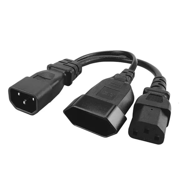 Кабель-разветвитель питания IEC C14 C13+EU