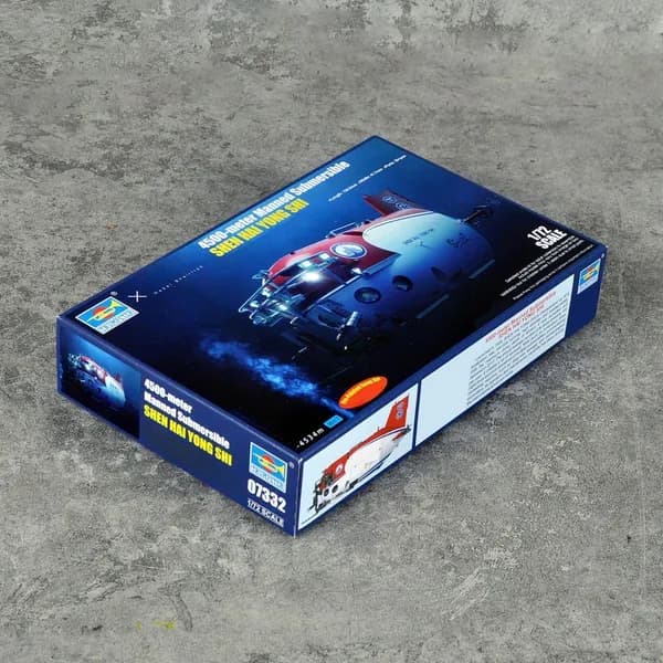 трубитель 1/72 07332 Китайский пилотируемый подводный корабль Deep Warrior 4500 м сборные модели