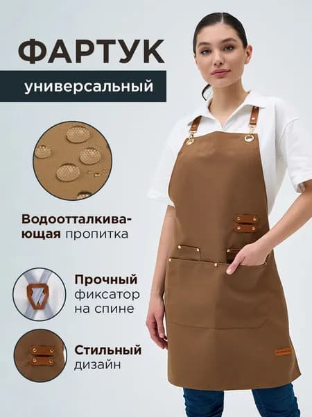 Фартук кухонный рабочий непромокаемый женский мужской