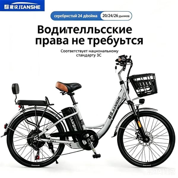 Электровелосипед 2025, 350 Вт