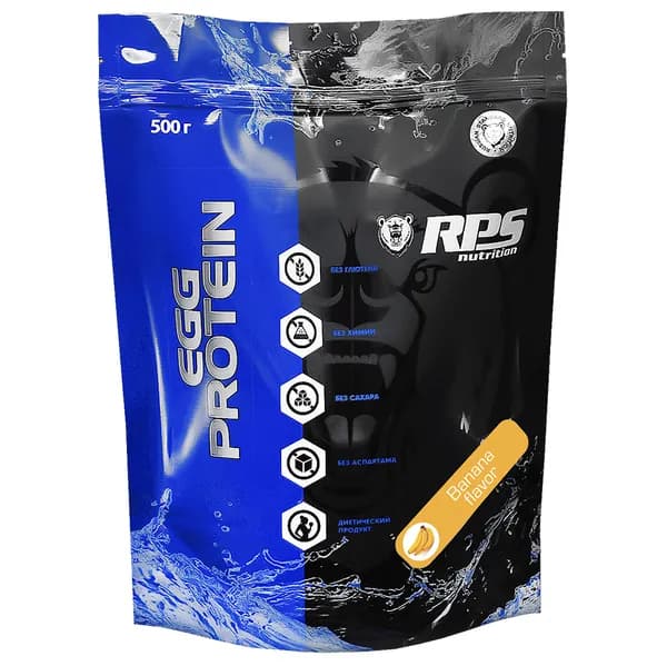 RPS Nutrition EGG Protein - 500 грамм, банан (16 порций)