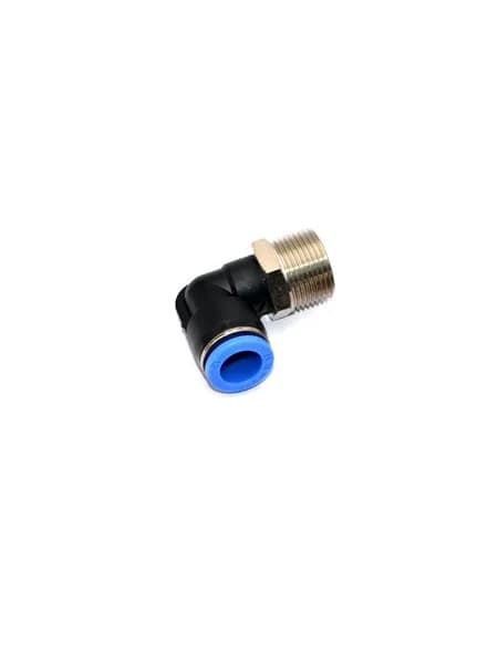 Пневмофитинг цанговый L-образный с наружной резьбой PL 12-М22х1.5