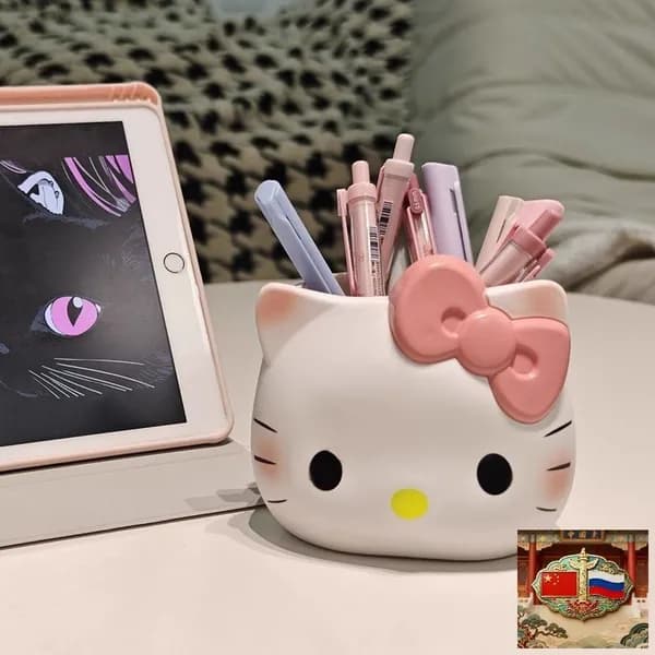 Органайзер Hello Kitty для ручек кистей зубных щеток