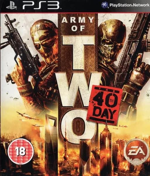Игра Army of Two: The 40th Day (PlayStation 3, Английская версия)